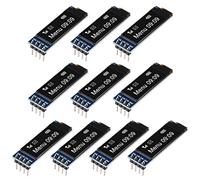 DWEII 10 Pieces I2C Display Module 0.91 Inch I2C OLED Display Module I2C OLED Screen Driver DC 3.3V~5V 4PINS for Arduino ESP32 ESP8266 AVR PIC STM32 for Raspberry pi (White Color)