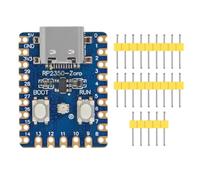 DWEII 1PCS Type-C Connector RP2350-Zero Mini Development Board,Based On RPi RP2350A Dual-Core & Dual-Architecture Microcontroller, 29 x Multi-Function GPIO Pins Support C/C++,MicroPython