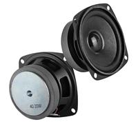 DWEII 2PCS 3”4Ohm 20W Full Range Audio Speaker Stereo Woofer Loudspeaker for Arduino DIY Waterproof HiFi Woofer Speaker Car Audio Subwoofer Stereo Systems