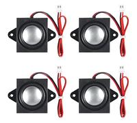 DWEII 4 PCS Speaker 3 Watt 8 Ohm Mini Speaker 8ohm 3w Loundspeaker Micro for Arduino with JST-PH2.0 Interface for Small Electronic Projects Advertising Machines LCD TV Monitors