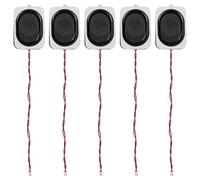 DWEII 5PCS Speaker 4 Ohm 3W Full Range Cavity Sound HiFi Speaker Accessories Ultra-Thin with JST1.25 mm 2-Pin Interface Wire, for Computer Electronic Project Application Components
