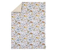 Dwell Studio Safari Animal Print Comforter, Gray/Yellow/Orange