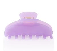Dwenarry Big Hair Claw Clips for Thick Hair, Tortoise Shell Nonslip Large Purple Hair Clips, Celluloid Butterfly Jaw Clips, Strong Hold for Women