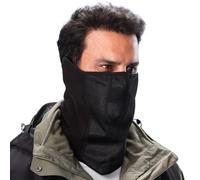 Dwenarry Winter Face Mask for Cold Weather Half Balaclava,Black Ski Mask Neck Gaiter for Men Women,Face Cover for Winter Outdoor Sports