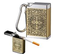 DWFEYOI Pocket Ashtray Odour-Proof with Lid for On the Go Odour-Proof Ashtray to Go, Travel Ashtray Small Mobile Ashtray Portable Cigarette Pocket Ashtray