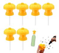 DWFEYOI Reusable & Universal Insect Trap Cap, Set of 6 Traps for Bed Bugs, Wasps, Flies, Wasps and Small Insect Trap, Ideal for Plants, Gardens, Patios, Plots