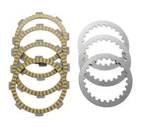 DWGVHGVW Clutch Friction Plates Motorcycle Clutch Friction Disc Plate Kit For YFM125R XT125X XT125R YBR125 ED Motorcycles Accessories