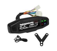 DWGVHGVW Motorcycle Digital Odo-Meter 199km/h Motorcycle Tachometer Meter Universal Digital Total Mileage Odometer W Bracket Backlights Motor
