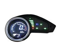 DWGVHGVW Motorcycle Digital Odo-Meter Universal Digital Motorcycle Odometer Meter Tachometer Gauges With Night Light Gauge