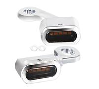 DWGVHGVW Motorcycle turn signal 2X Motorcycle LED Turn Signal Indicators Amber Small Lamp Running For Sportster XL 48 72 1200 883 04-21 For Nightster