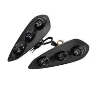 DWGVHGVW Motorcycle turn signal Black Integrated Tail Light In-Tail Rear Turn Signals Indicators Flashers For S1000RR 2023-2025 For M1000RR 2023-2024 For 1 Pair
