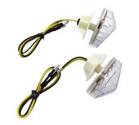 DWGVHGVW Motorcycle turn signal Motorcycle Lighting 15 LED Turn Signal Lights Blinker for CBR 600 RR CBR600 F4 F4i CBR900 CBR919 CBR600RR 900 1 Pair