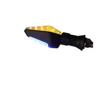 DWGVHGVW Motorcycle turn signal Universal Motorcycle LED Turn Signal Indicators Amber Blinker Light Flashers Lighting Motorbike Accessories 1pcs 12V