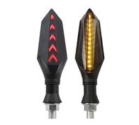 DWGVHGVW Motorcycle turn signal Universal Motorcycle Turn Signals LED Blinker Flowing Flashing Lights For Nexus 125 250 300 500 2PCS/4PCS