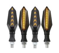 DWGVHGVW Motorcycle turn signal Universal Motorcycle Turn Signals LED Blinker Flowing Flashing Lights For Nexus 125 250 300 500 2PCS/4PCS