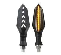 DWGVHGVW Motorcycle turn signal Universal Motorcycle Turn Signals LED Blinker Flowing Flashing Lights For Nexus 125 250 300 500 2PCS/4PCS