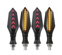 DWGVHGVW Motorcycle turn signal Universal Motorcycle Turn Signals LED Blinker Flowing Flashing Lights For Nexus 125 250 300 500 2PCS/4PCS