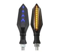 DWGVHGVW Motorcycle turn signal Universal Motorcycle Turn Signals LED Blinker Flowing Flashing Lights For Nexus 125 250 300 500 2PCS/4PCS