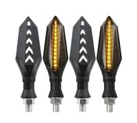 DWGVHGVW Motorcycle turn signal Universal Motorcycle Turn Signals LED Blinker Flowing Flashing Lights For Nexus 125 250 300 500 2PCS/4PCS