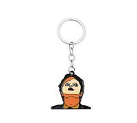 Dwight Keychain The Office Show Keyring Mask Keychain Holder Wallet Backpack Pendant DIY Accessories Funny Character Key Chains Men Women Jewelry Gift