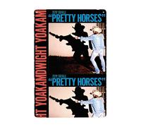 Dwight Song Writer Yoakam Metal Sign Decor Plaque Decorative Tin Painting Wall Art Novelty Poster Home Decor for Cafe Iron Plate Painting Wall Decor Gift for Father's Day 8X12 inch