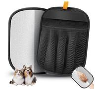 DWJDWJ Pet Hair Removal Glove, Newly Upgraded Five-Finger Electrostatic Pet Hair Gloves, Reusable Pet Hair Removal Tools, Large Size, Thickened, Suitable for Sofas, Bed Sheets, Clothes, Carpets-1 PCS