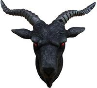 DWK Black Baphomet Lucifer Supernatural Goat Head Sabbath Occult Wall Hanging Decor