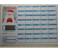 DWL Christmas Scratch Card - 1 Card, 40 Spaces, Fundraiser, Adults 216+