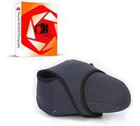 DWL® Neoprene Camera Protective Reversible 2 Sides Black/Grey Case Bag