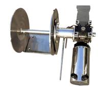 DWOGCEBX 12V 24V 400W Electric Drum Winch JVW-010 Marine Anchor Winch For Boats Yachts Ships Compatible With Various Marine Accessories