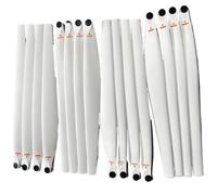 DWOGCEBX Carbon Nylon White Folding Propeller Compatible With T50 R5413 R5415 farming-related Drone Accessories T40(16 Pcs for T40)