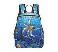 Dwrepo Backpack Laptop Backpack For Men Women Adjustable Business Computer Bag Marine Biology Casual Daypack, Marine Biology, One Size