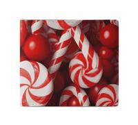Dwrepo Candy Canes Wallets for Women Men Leather Small Credit Card Wallet Slim Purse Bifold Wallet Card Holder Wallet, white, One size, Casual, White, One size, Casual