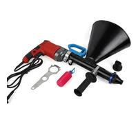 DWSSX Electric Mortar Grout Gun, 950W Stainless Steel Grout Indicator Tool, 4.7L Mortar Indicator Grouting Tool, Portable Brick Indicator & Tile Applicator Cement Sprayer, 0.7L/min