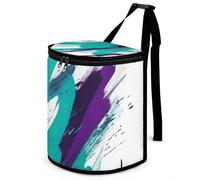 DWTJKMS 90's Cup Design Car Trash Can with Lid Large Capacity Hanging Auto Trash Bin Leak-Proof Waterproof Trash Bin Cars Must Haves Interior Accessories
