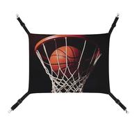 DWTJKMS Basketball Cat Hammock Soft Sleeping Hammocks Adjustable Pet Hammock All Season Use for Cats, Ferret, Puppy, Rabbits, Small Animals (Classical)
