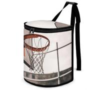 DWTJKMS Basketball Shot Car Trash Can with Lid Large Capacity Hanging Auto Trash Bin Leak-Proof Waterproof Trash Bin Cars Must Haves Interior Accessories