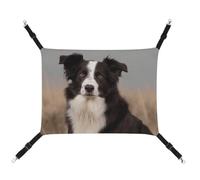 DWTJKMS Border Collie Cat Hammock Soft Sleeping Hammocks Adjustable Pet Hammock All Season Use for Cats, Ferret, Puppy, Rabbits, Small Animals (Classical)