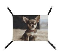 DWTJKMS Cute Chihuahua Cat Hammock Soft Sleeping Hammocks Adjustable Pet Hammock All Season Use for Cats, Ferret, Puppy, Rabbits, Small Animals (Classical)