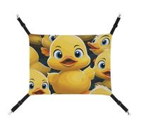DWTJKMS Cute Duck Animal Cat Hammock Soft Sleeping Hammocks Adjustable Pet Hammock All Season Use for Cats, Ferret, Puppy, Rabbits, Small Animals (Classical)