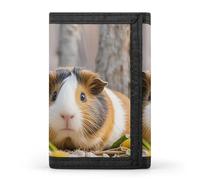 DWTJKMS Cute GuineaPig Wallet Minimalist Mens Slim Trifold Wallets Modern Fashion Wallets Anti-Theft Wallet Holds Cards And Cash