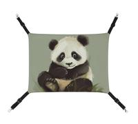DWTJKMS Cute Little Panda Cat Hammock Soft Sleeping Hammocks Adjustable Pet Hammock All Season Use for Cats, Ferret, Puppy, Rabbits, Small Animals (Classical)