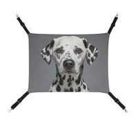 DWTJKMS Dalmatian Cat Hammock Soft Sleeping Hammocks Adjustable Pet Hammock All Season Use for Cats, Ferret, Puppy, Rabbits, Small Animals (Classical)