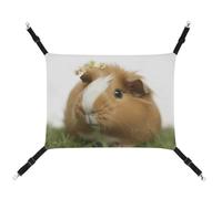 DWTJKMS Guinea Pig Cat Hammock Soft Sleeping Hammocks Adjustable Pet Hammock All Season Use for Cats, Ferret, Puppy, Rabbits, Small Animals (Classical)