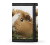 DWTJKMS Guinea Pig Wallet Minimalist Mens Slim Trifold Wallets Modern Fashion Wallets Anti-Theft Wallet Holds Cards And Cash