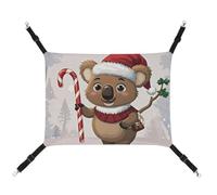 DWTJKMS Interesting Wombats Cat Hammock Soft Sleeping Hammocks Adjustable Pet Hammock All Season Use for Cats, Ferret, Puppy, Rabbits, Small Animals (Classical)