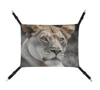 DWTJKMS Lioness Cat Hammock Soft Sleeping Hammocks Adjustable Pet Hammock All Season Use for Cats, Ferret, Puppy, Rabbits, Small Animals (Classical)