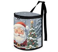DWTJKMS Magical Christmas Car Trash Can with Lid Large Capacity Hanging Auto Trash Bin Leak-Proof Waterproof Trash Bin Cars Must Haves Interior Accessories