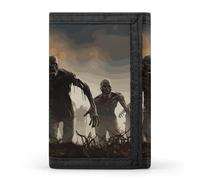 DWTJKMS Many Zombie Wallet Minimalist Mens Slim Trifold Wallets Modern Fashion Wallets Anti-Theft Wallet Holds Cards And Cash
