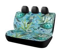 DWTJKMS Sea Turtle-Blue Car Seat Cover, Car Non-Slip Protector for Back Seat, Durable Scratch Proof Universal Size Auto Seats Cover Fits Cars, Trucks and SUVs